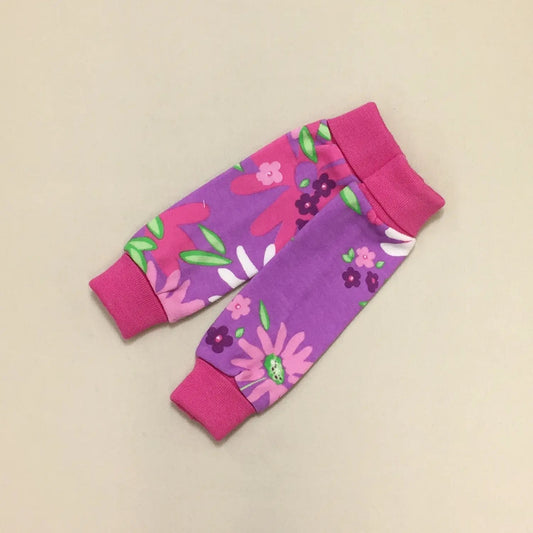 Preemie Leg Warmers in Floral  - Doodlebug's Children's Boutique