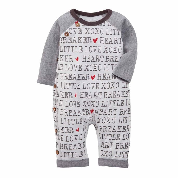 Heart Breaker Sleeper  - Doodlebug's Children's Boutique