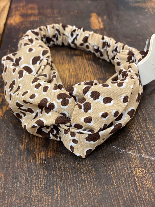 Leopard Headwrap  - Doodlebug's Children's Boutique