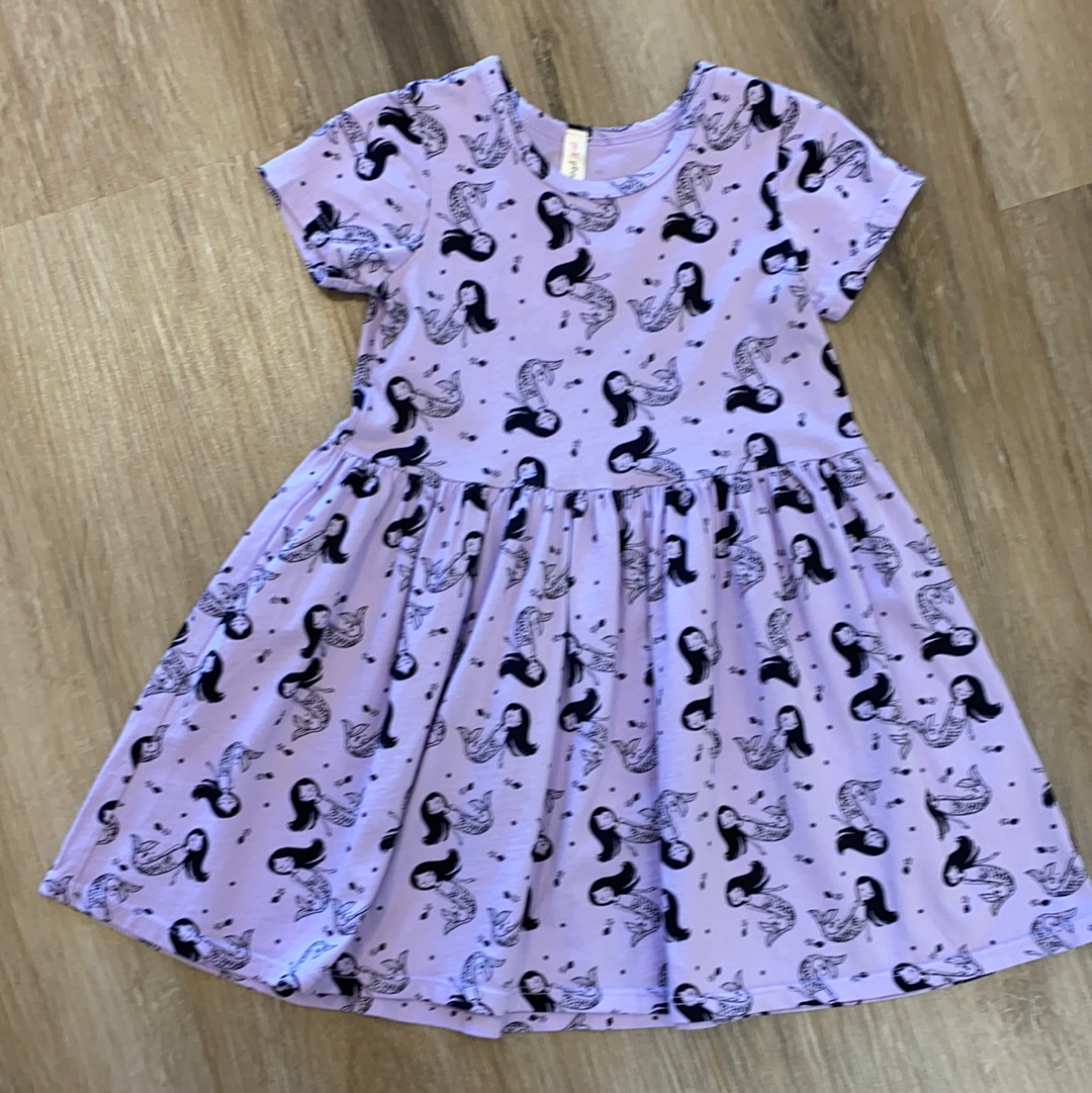 Lavender Mermaid Dress  - Doodlebug's Children's Boutique