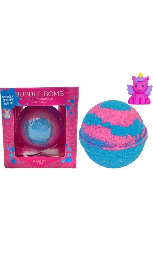 Bath Bomb with Surprise Toy Unicorn  - Doodlebug's Children's Boutique