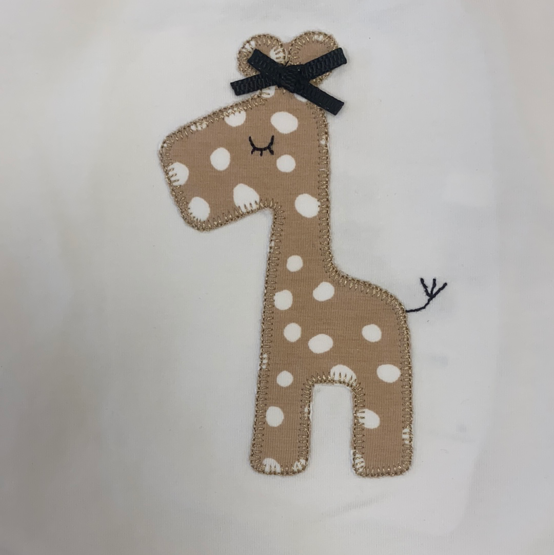 Giraffe Polka Dot Set  - Doodlebug's Children's Boutique