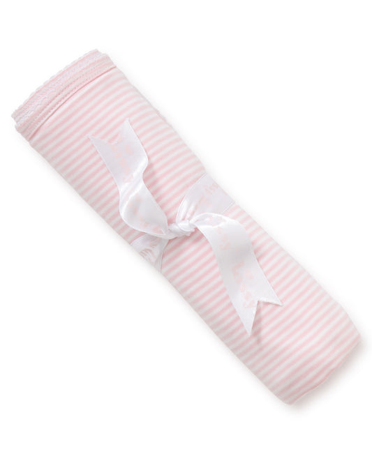 Pink Stripes Blanket Pink - Doodlebug's Children's Boutique