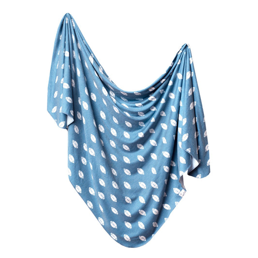 Quarterback Swaddle Blanket  - Doodlebug's Children's Boutique