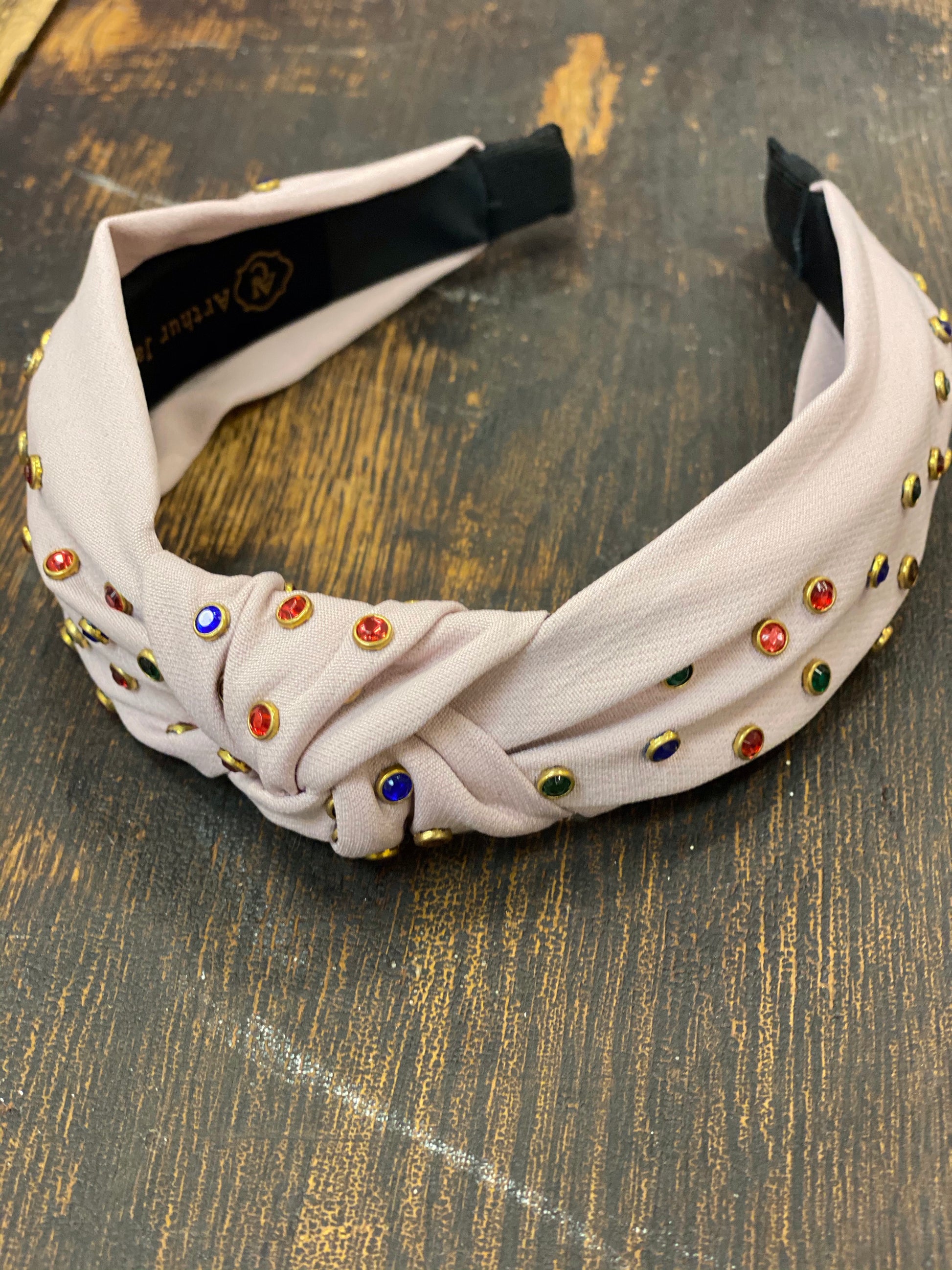 Blush knotted headband  - Doodlebug's Children's Boutique