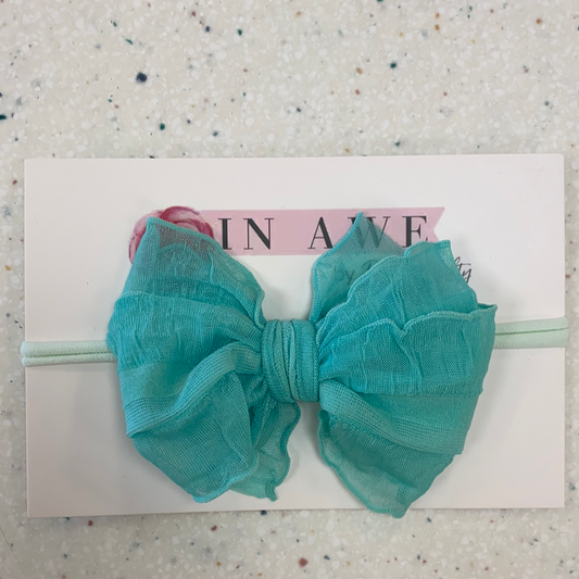Cool Mint Mini Headband  - Doodlebug's Children's Boutique