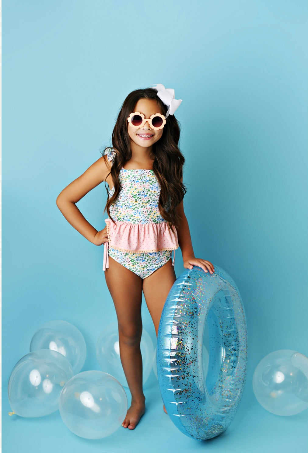 Two Piece Tunic Swimmy  - Doodlebug's Children's Boutique