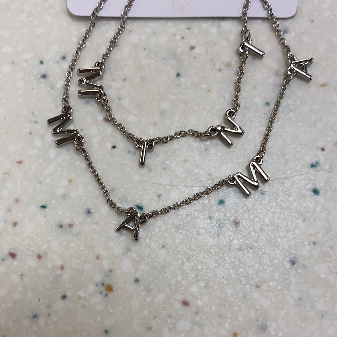 Mama & Mini Necklaces in Silver  - Doodlebug's Children's Boutique