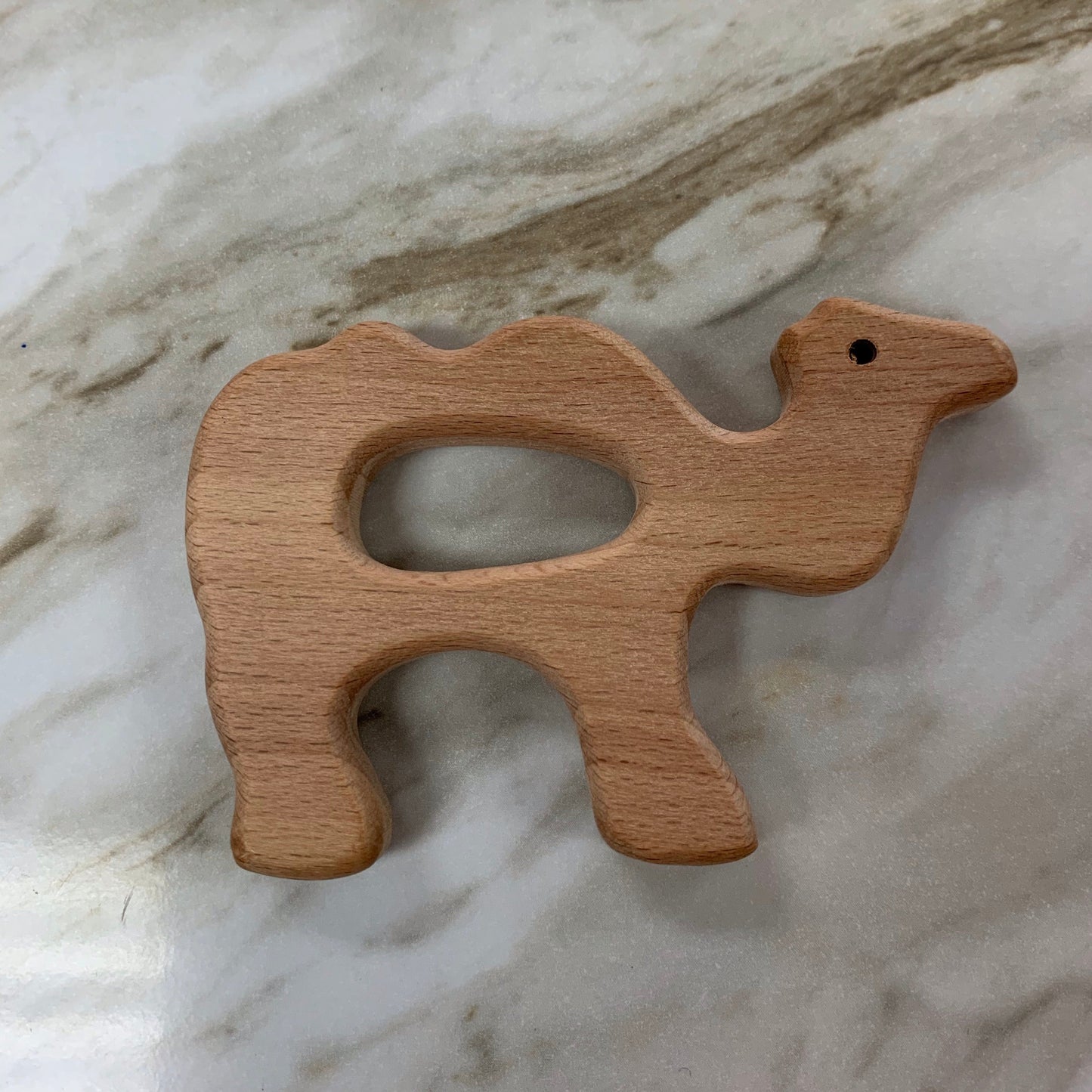 Wooden Teether Camel - Doodlebug's Children's Boutique