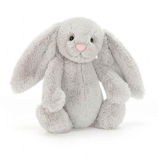 Medium Bashful Grey Bunny  - Doodlebug's Children's Boutique