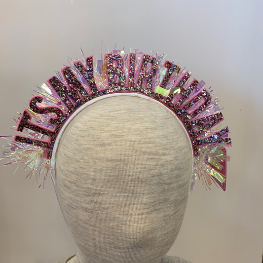 It’s My Birthday Party Headband  - Doodlebug's Children's Boutique