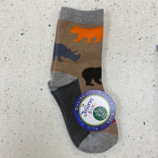 Jungle Socks  - Doodlebug's Children's Boutique