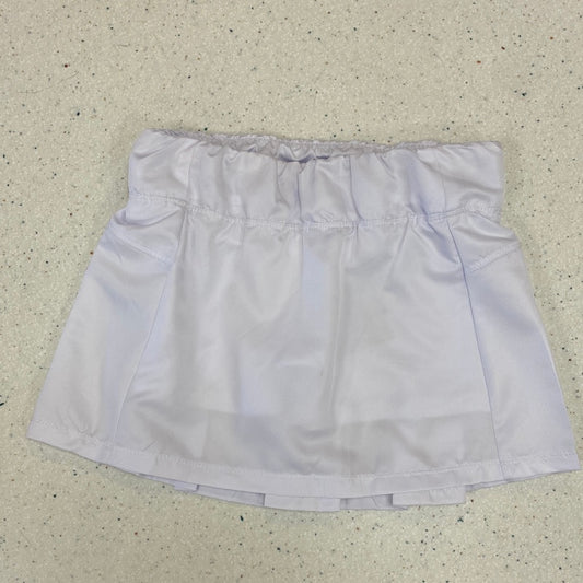 Country Club Skirt in White  - Doodlebug's Children's Boutique