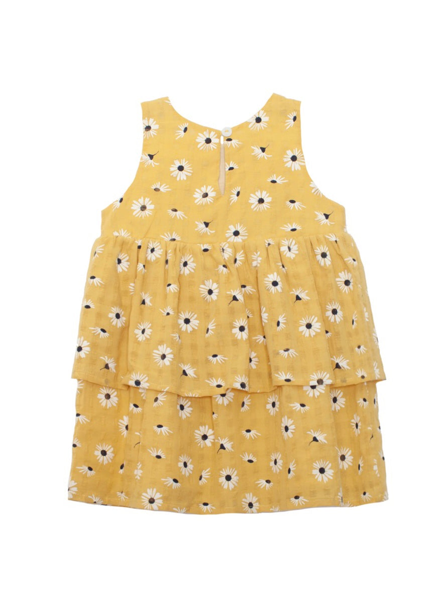 Daisies & Me Dress  - Doodlebug's Children's Boutique