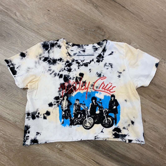 Motley Crue Crop Tee  - Doodlebug's Children's Boutique
