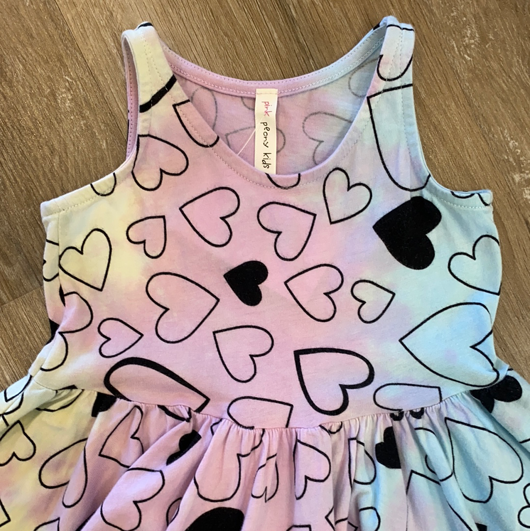 Confetti Love Rainbow Twirl Dress  - Doodlebug's Children's Boutique