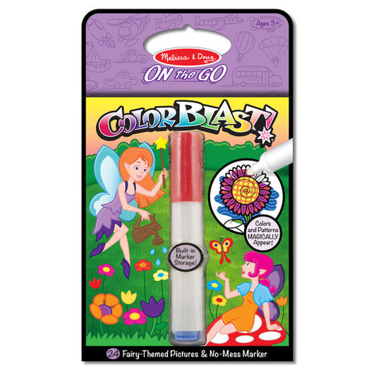 Color Blast Fairies No Mess Coloring Pad  - Doodlebug's Children's Boutique