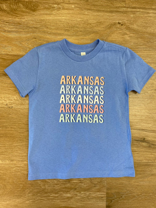 Arkansas Repeat Shirt  - Doodlebug's Children's Boutique