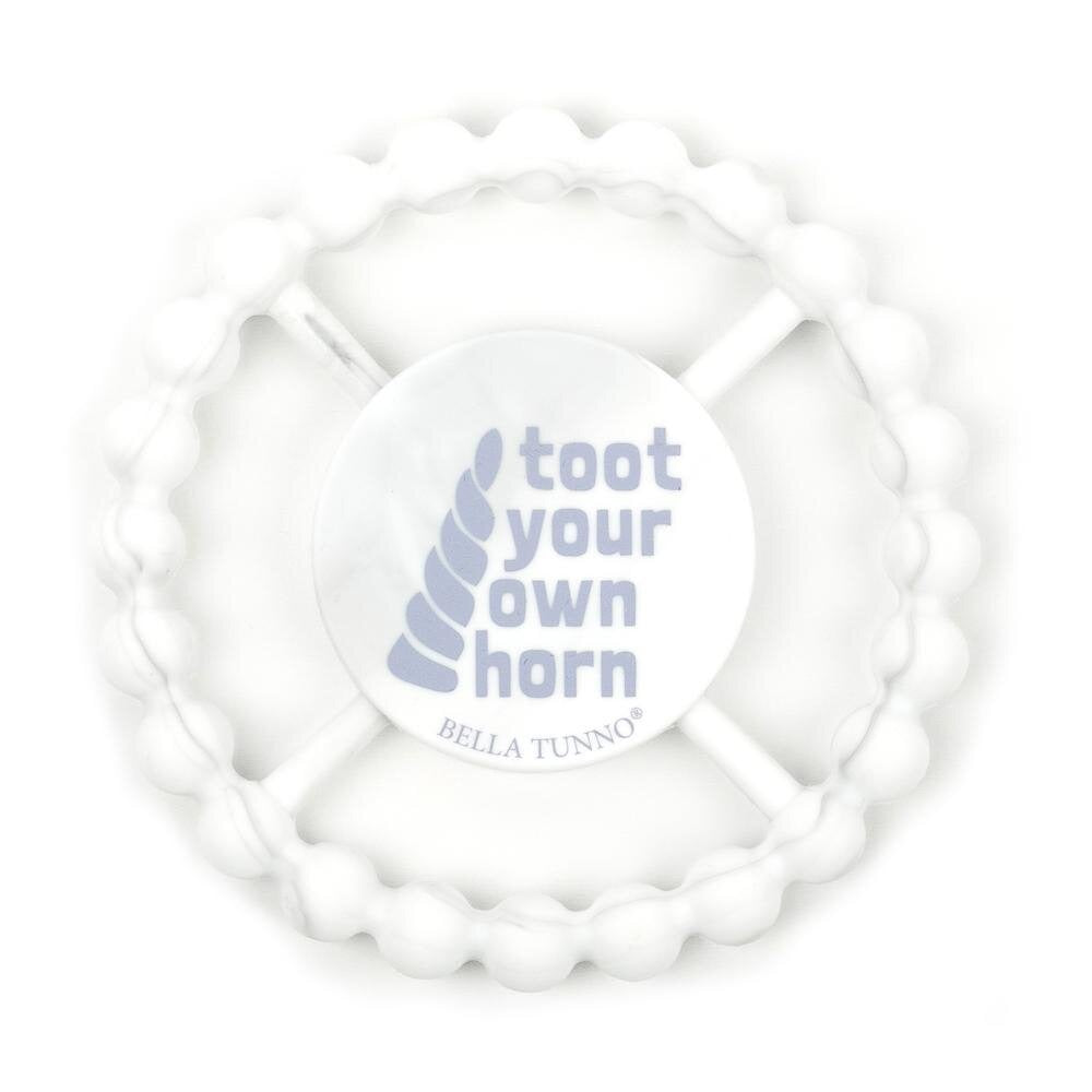 Toot Your Own Horn Happy Teether  - Doodlebug's Children's Boutique