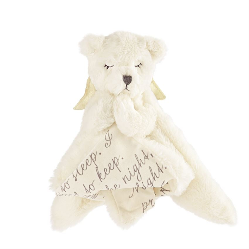 Prayer Bear Woobie  - Doodlebug's Children's Boutique