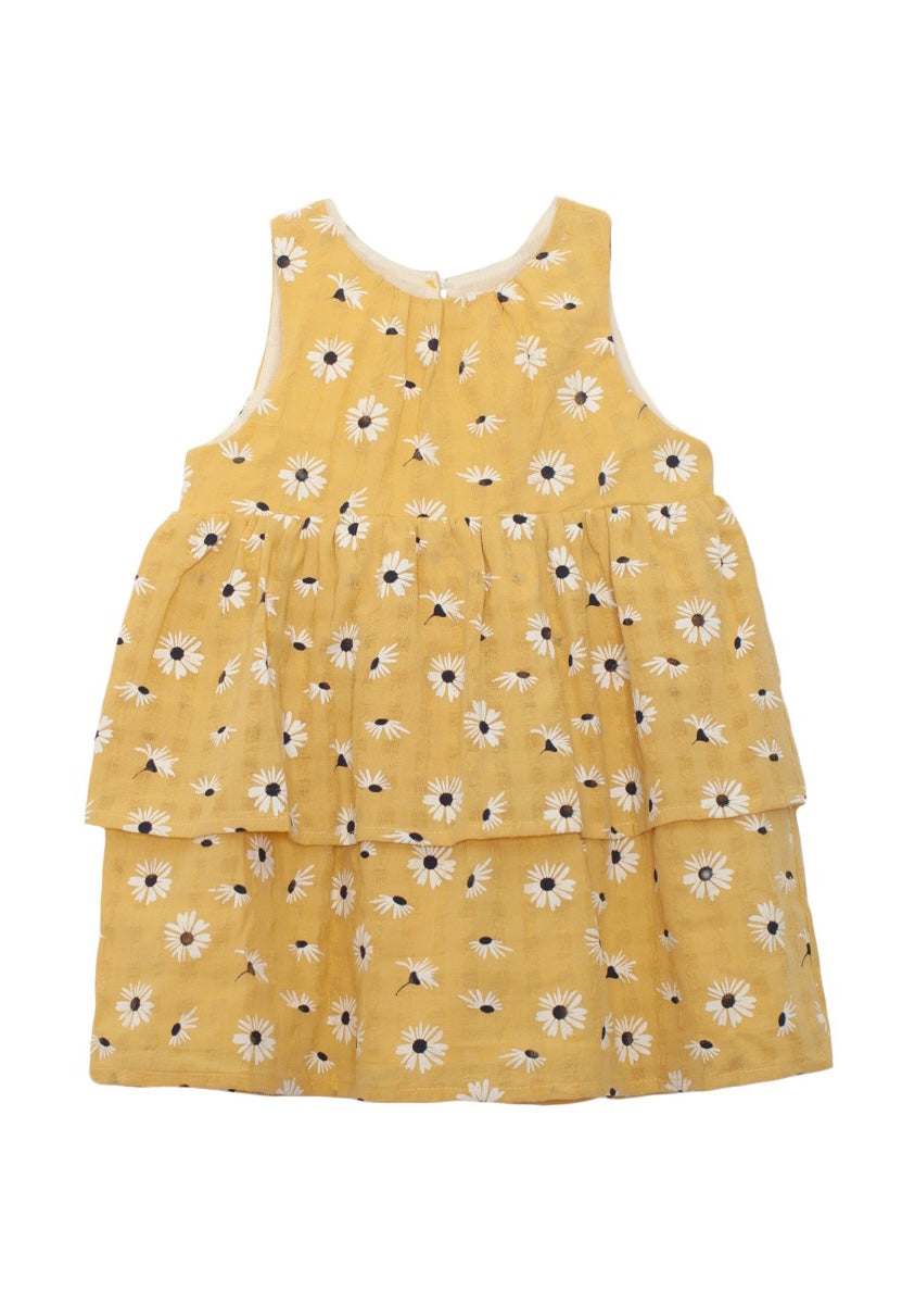 Daisies & Me Dress  - Doodlebug's Children's Boutique