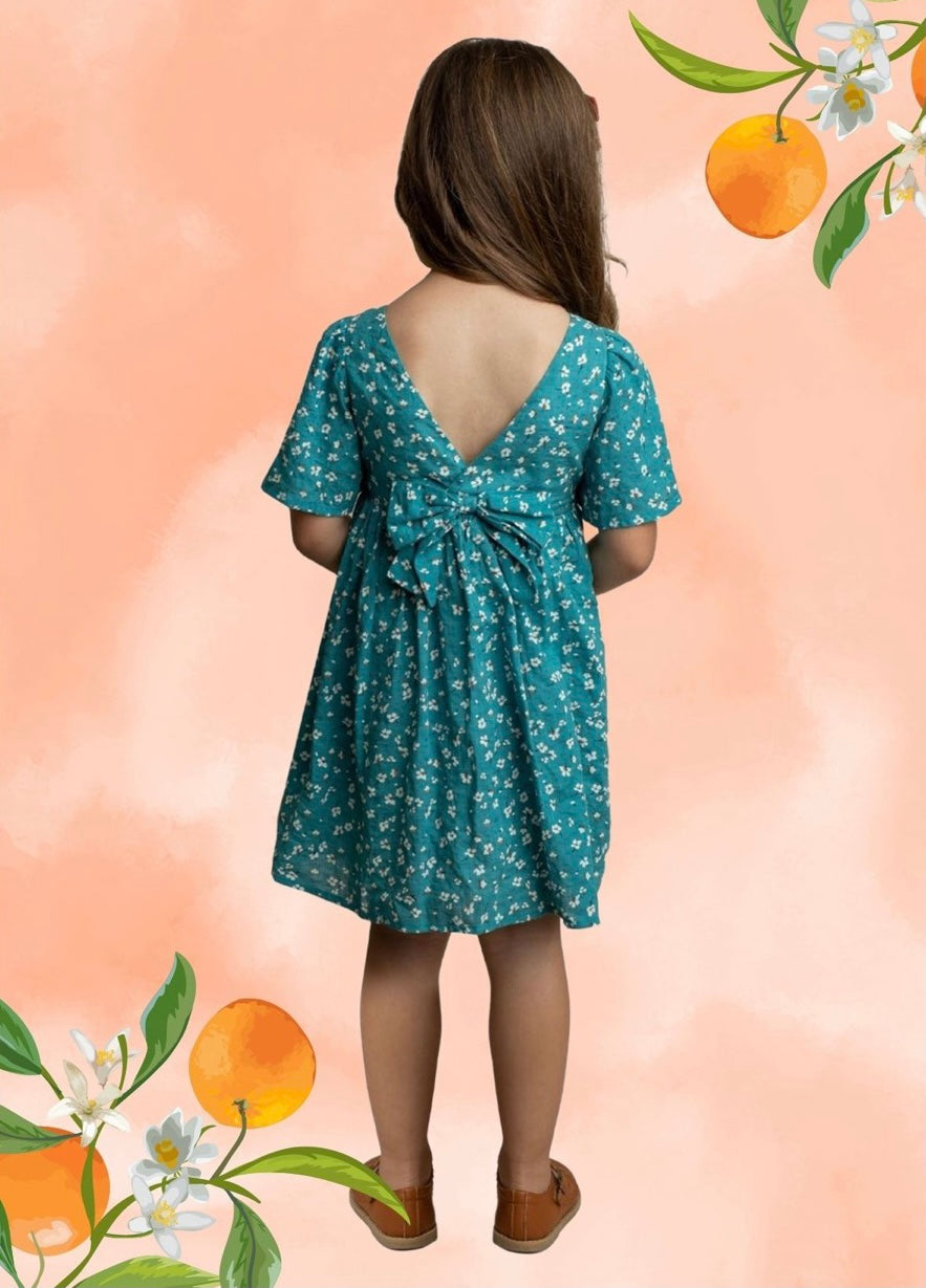 Summer Blooms Dress  - Doodlebug's Children's Boutique