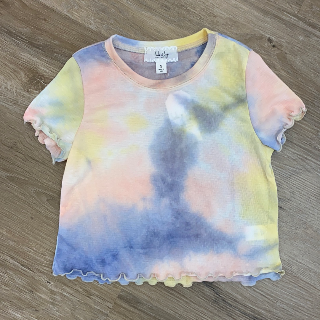 Sweet Dreams Lettuce Trim T Shirt  - Doodlebug's Children's Boutique