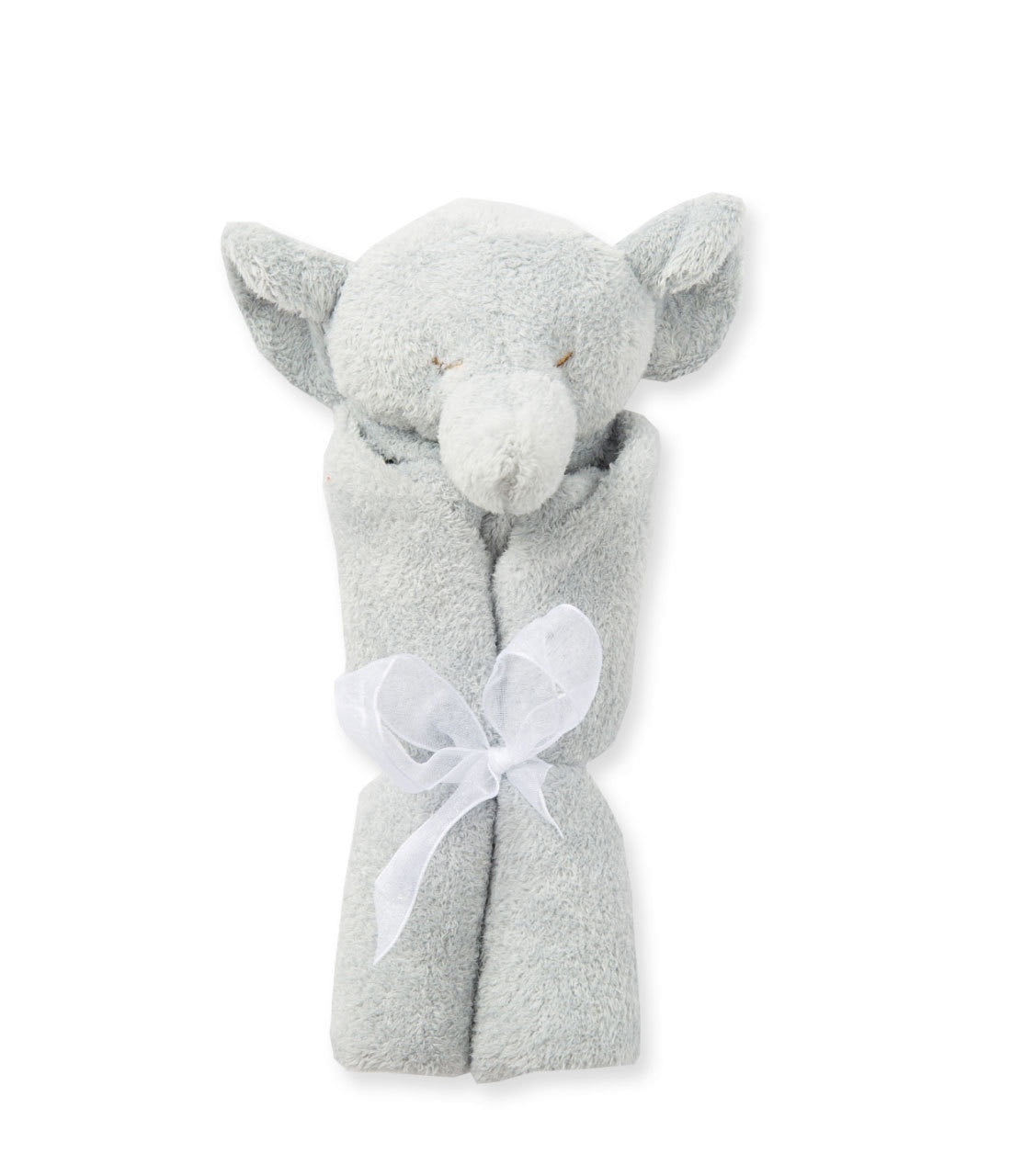 Grey Elephant Lovie Blankie  - Doodlebug's Children's Boutique