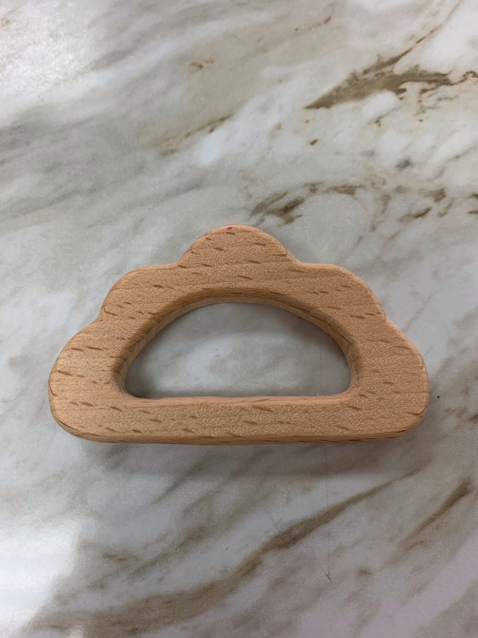 Wooden Teether Cloud - Doodlebug's Children's Boutique