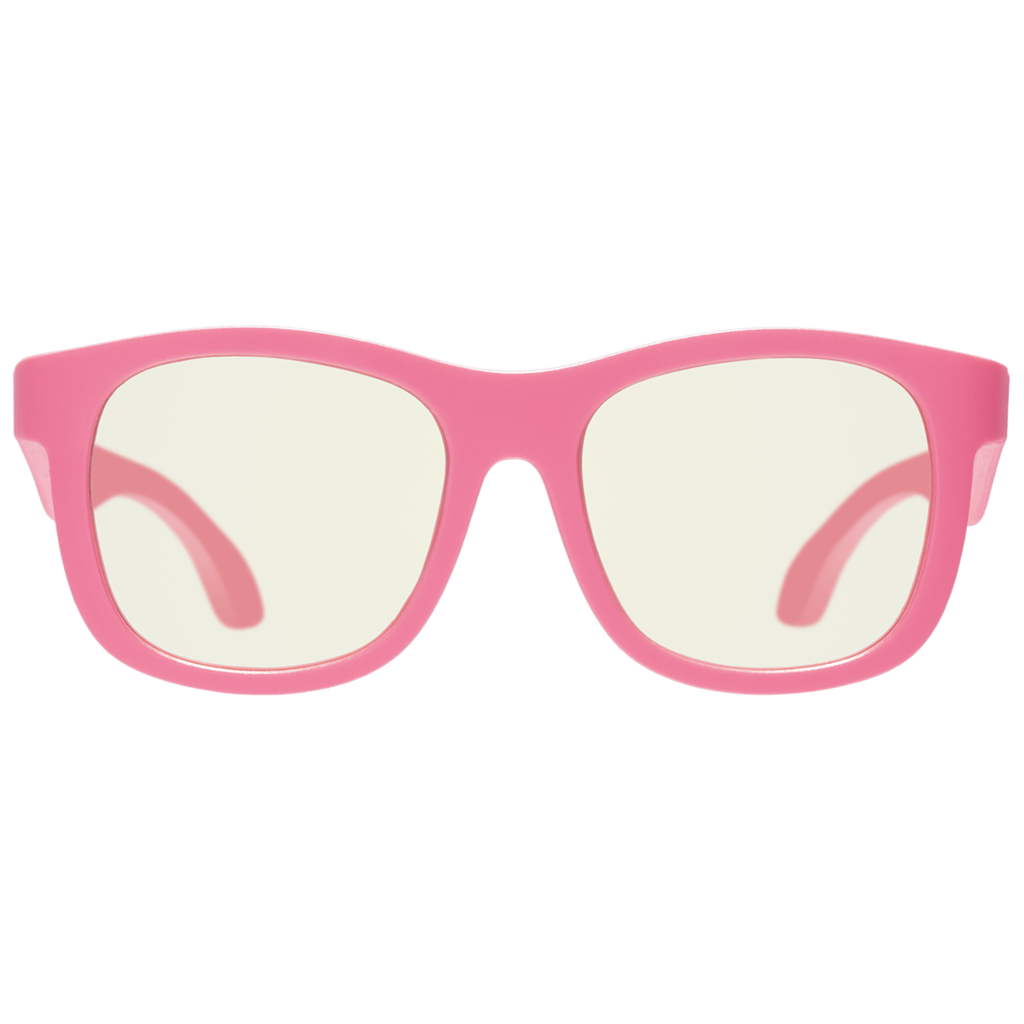 Navigator Blue Light Blocking Glasses in Thinking Pink  - Doodlebug's Children's Boutique
