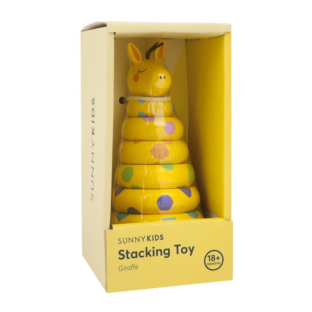 Giraffe Stacking Toy  - Doodlebug's Children's Boutique