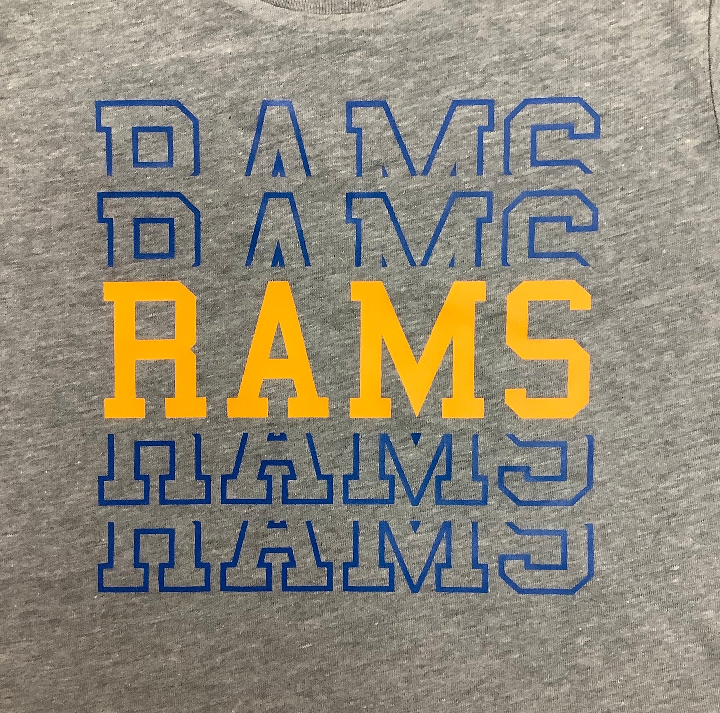 Rams Repetitive Tee  - Doodlebug's Children's Boutique