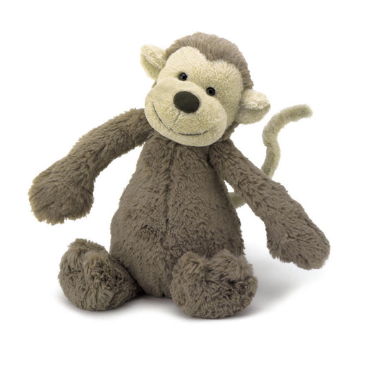 Medium Bashful Monkey  - Doodlebug's Children's Boutique