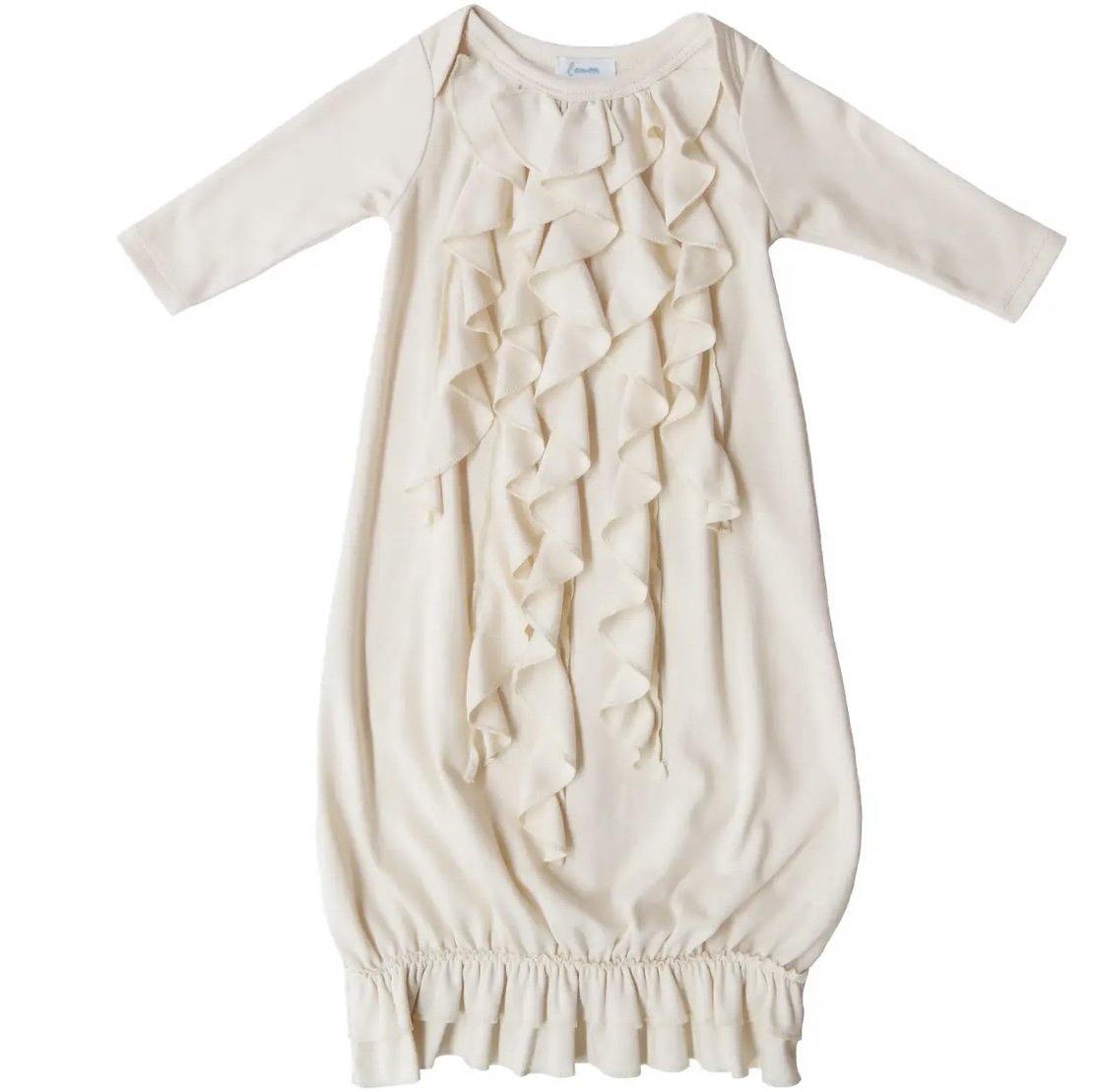 Angel Gown and Rose Wrap Circular Blanket in Eggnog  - Doodlebug's Children's Boutique