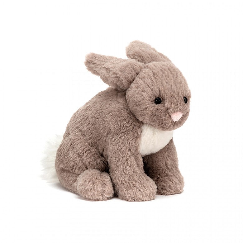 Small Riley Beige Rabbit  - Doodlebug's Children's Boutique