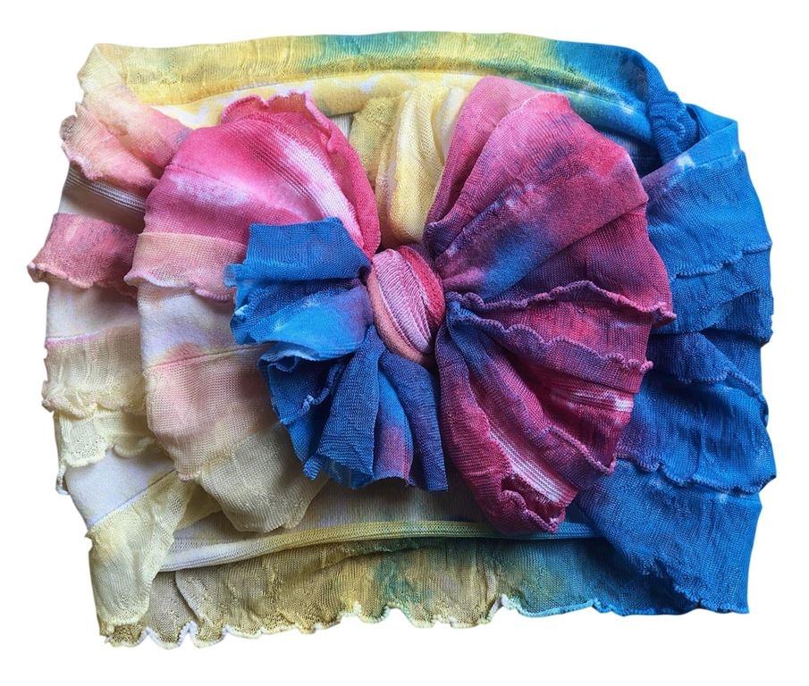 Watercolor Tie Dye Headband  - Doodlebug's Children's Boutique