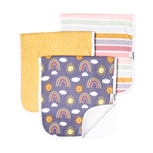 Hope 3 Pack Burp Cloths  - Doodlebug's Children's Boutique