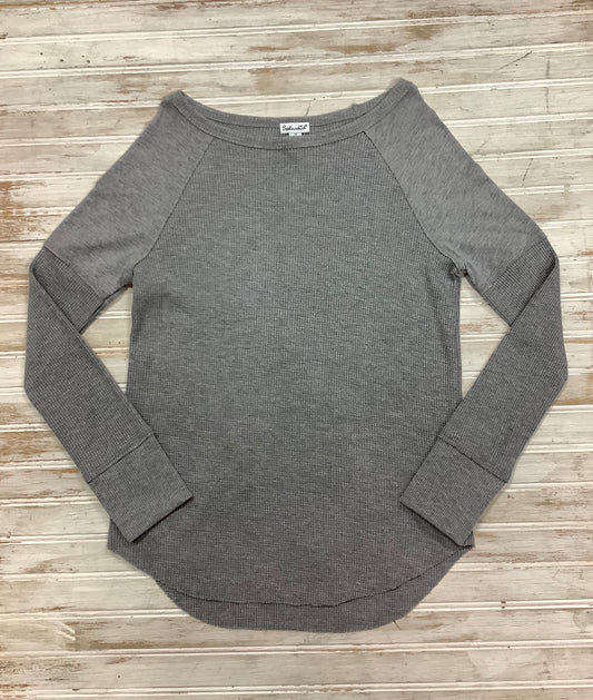 ZZ Gray Long Sleeve Thermal  - Doodlebug's Children's Boutique