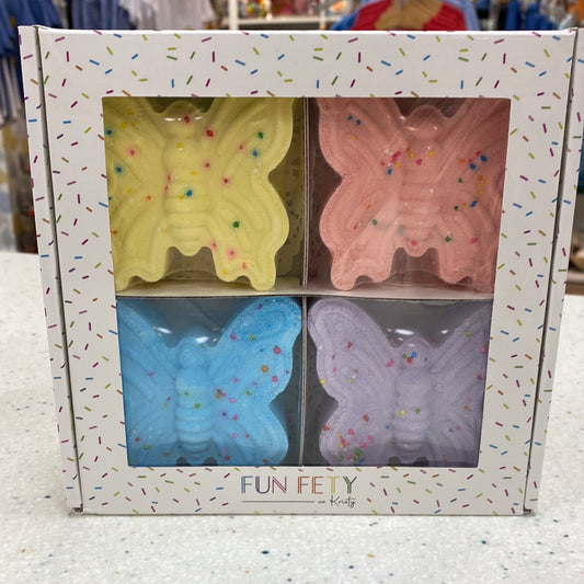 Butterfly Bath Bomb Set  - Doodlebug's Children's Boutique