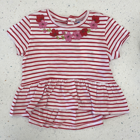 Poppy Striped Shirt  - Doodlebug's Children's Boutique