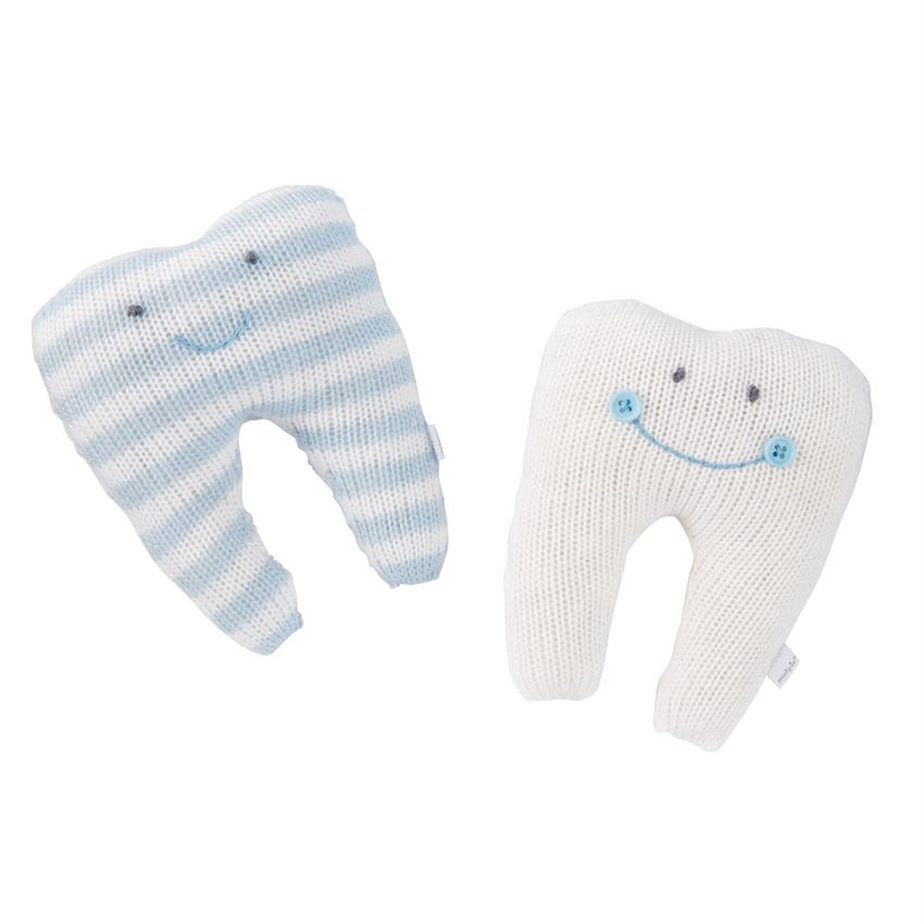 Blue Stripes Boy Tooth Fairy Pillow  - Doodlebug's Children's Boutique
