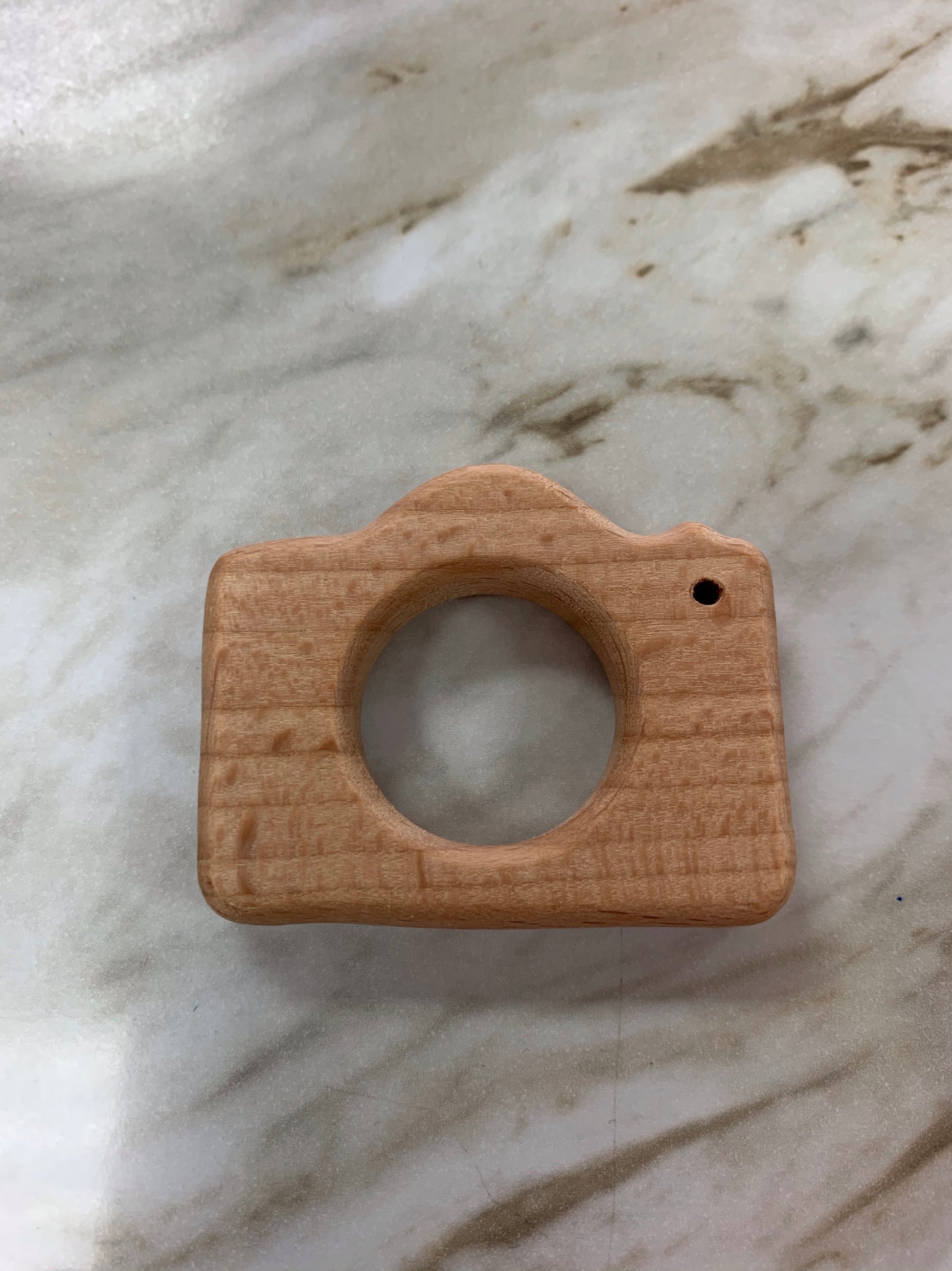 Wooden Teether Camera - Doodlebug's Children's Boutique