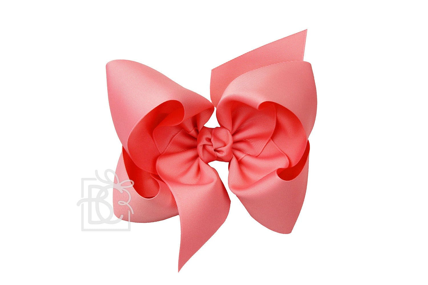 Texas Sized Bow in Watermelon  - Doodlebug's Children's Boutique