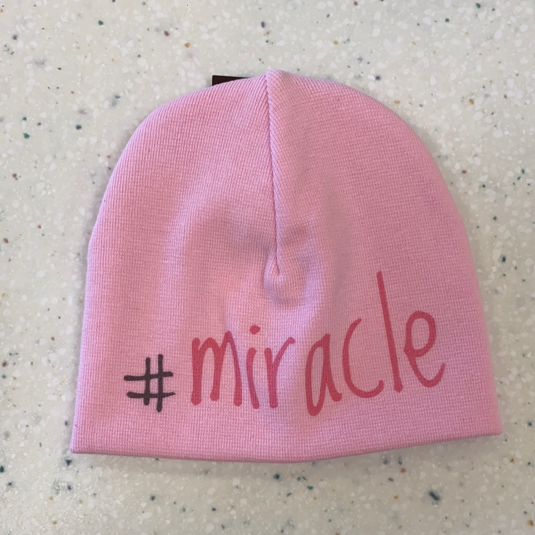 Miracle Preemie Hat in Pink  - Doodlebug's Children's Boutique