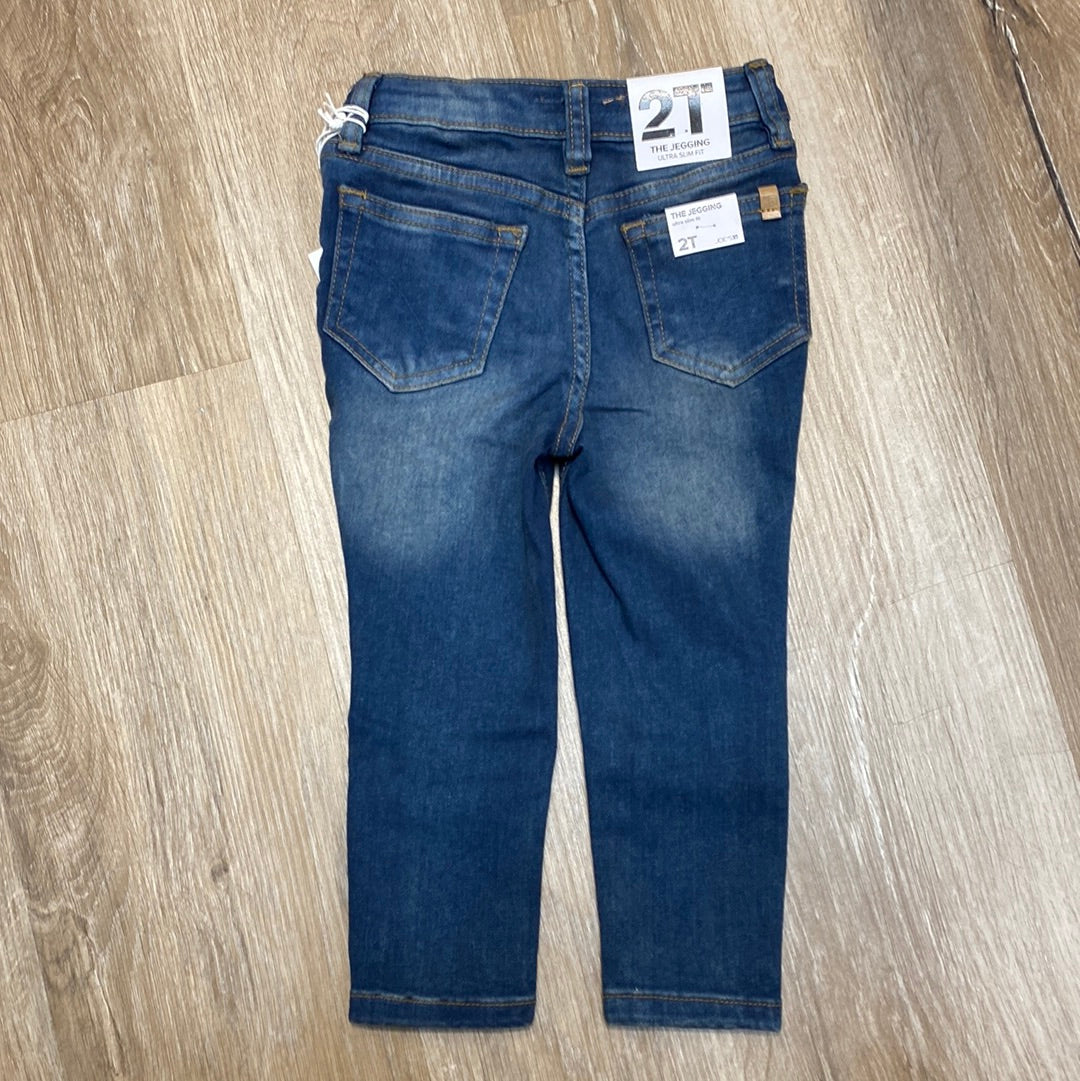 The Jegging Jean in Dacey Wash  - Doodlebug's Children's Boutique