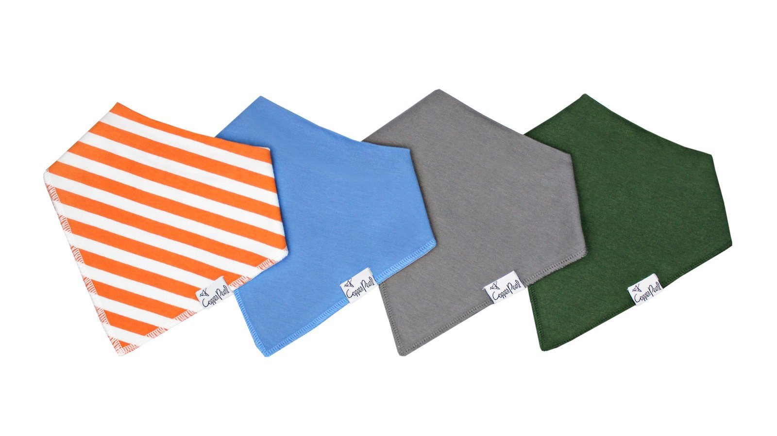 Jackson Bandana Bib 4 Pack  - Doodlebug's Children's Boutique