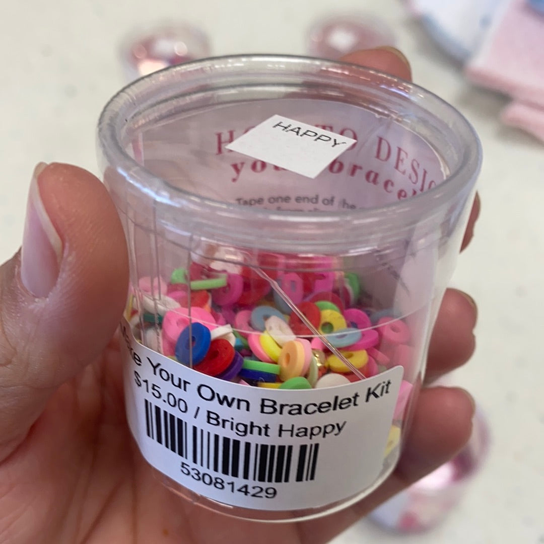 Make Your Own Bracelet Kit Bright Happy - Doodlebug's Children's Boutique