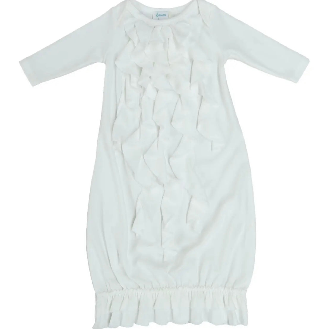 Angel Gown in White  - Doodlebug's Children's Boutique