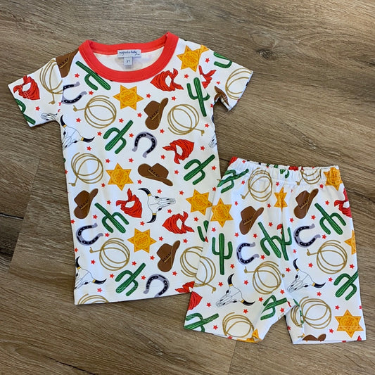 Western Dreams Short Pajamas  - Doodlebug's Children's Boutique