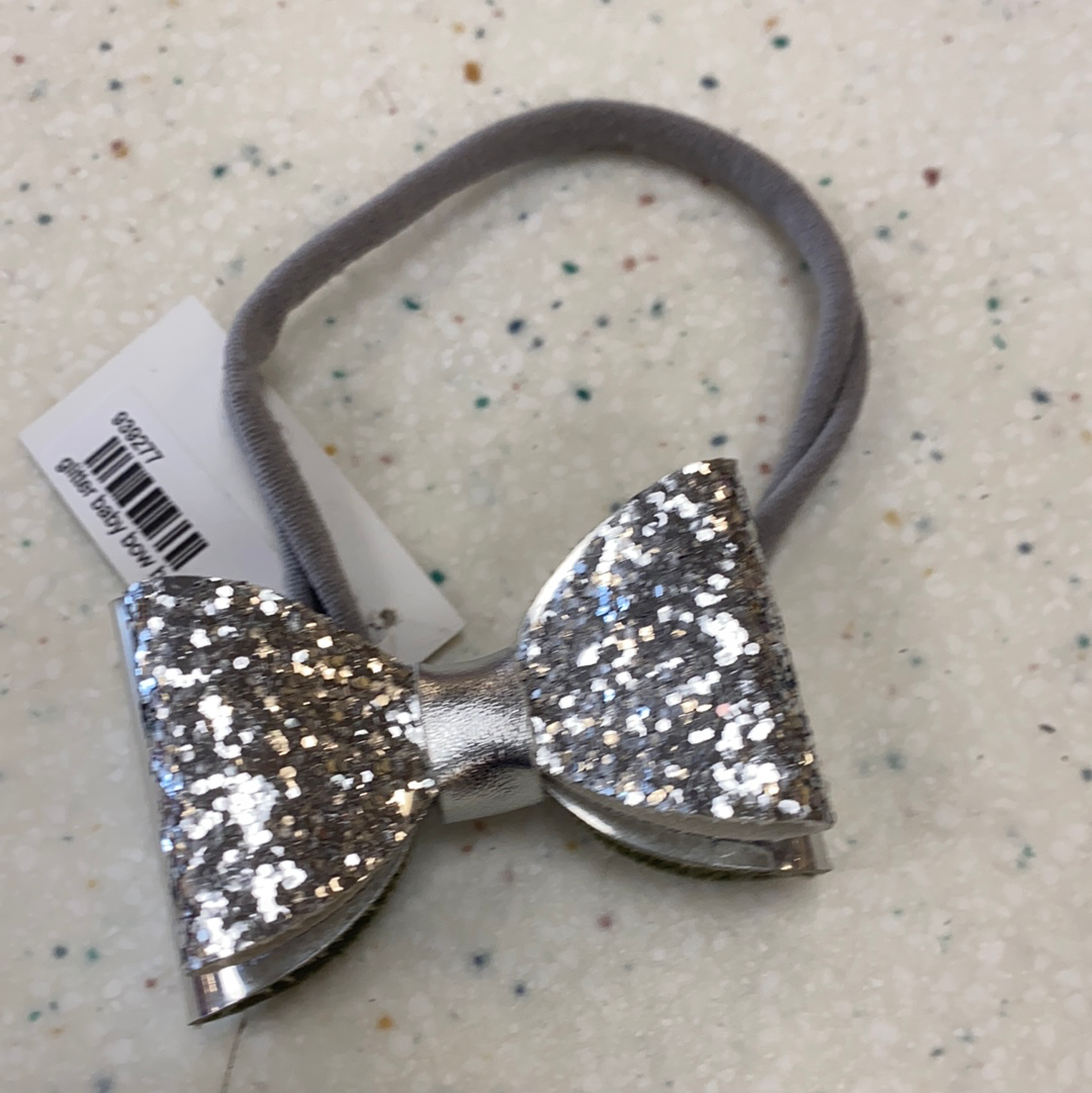 Silver Glitter Headband  - Doodlebug's Children's Boutique